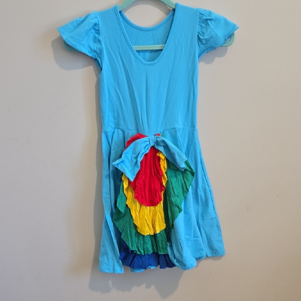 Placard Originals Rainbow Dash Or Parrot Dress 9/10 Nib